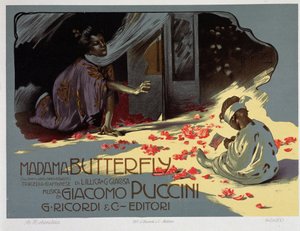 "Madame Butterfly" av Puccini av Adolfo Hohenstein