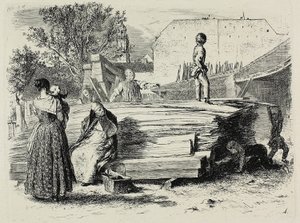 Tallrik fyra, från Radierversuche av Adolph Menzel