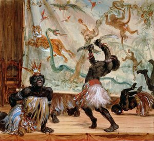Zuluerna av Adolph Menzel