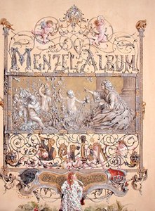 Titelsida från Menzel Album, 1868 av Adolph Menzel