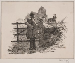 Kvällstid av Johan Adolph Kittendorff