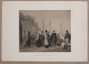 Ett avsked i tullboden av Johan Adolph Kittendorff