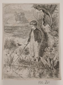 En fiskepojke av Johan Adolph Kittendorff
