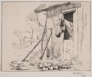 Brukshästen av Johan Adolph Kittendorff