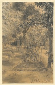 Moderns grav av Adolph Menzel