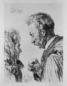 Det sista. För Föreningen för originalradering i Berlin. Häfte 10 av Adolph Menzel