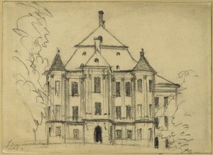 Slottet i Lissa av Adolph Menzel