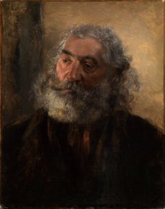 Huvudstudie av Adolph Menzel