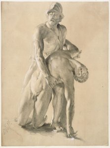 Patroklos-gruppen av Adolph Menzel