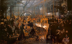 Järnvalsverket av Adolph Menzel