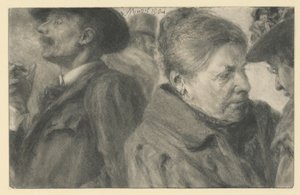 Fyra personer av Adolph Menzel