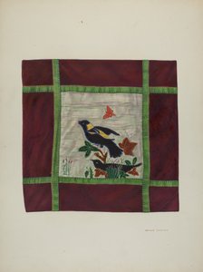 Applikation Coverlet Detail, 1941.