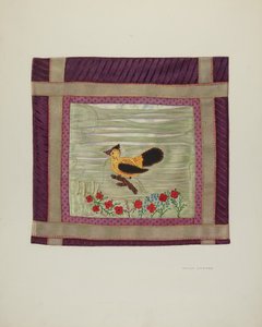 Applikation Coverlet Detail, 1941.