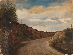 Landsväg av Adolph Tidemand