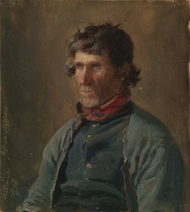 Joseph Steffens från Altenahr. Figurstudie av Adolph Tidemand