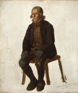Porträtt av Asle Hermandsøn från Hallingdal av Adolph Tidemand