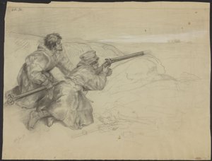 Renskjakt av Adolph Tidemand