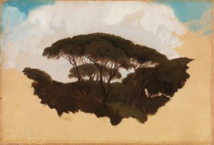En studie av stenpinar av Adolph Tidemand