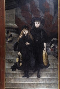 Alsace och Lorraine, målning av A.A. Lesrel