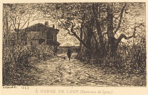 Vid Gorge de Loup av Adolphe Appian