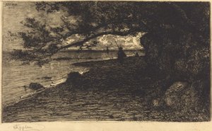 I Villefranche-sur-Mer av Adolphe Appian