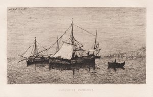 Fiskebåt/kustsjöfartsbåt (italienska kusten)