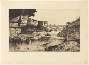 Hauteville Bridge av Adolphe Appian
