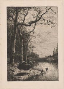 Träsken vid Burbanche av Adolphe Appian