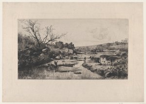 Albarines källor (Ain) av Adolphe Appian