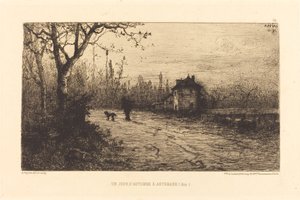 En höstdag i Artemare av Adolphe Appian