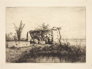 En moria i Bordiquier (Italien) av Adolphe Appian
