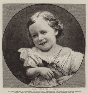 H.K.H. Hertigen av York av Adolphe Beau