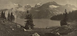 [Alplandskap] av Adolphe Braun