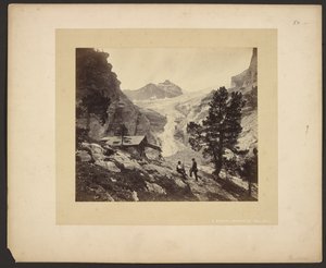 [Utsikt över Alperna från Faulhorn] av Adolphe Braun