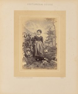 Kantonen Graubünden av Adolphe Braun