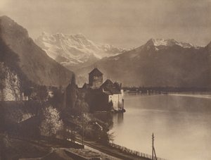 Slottet Chillon av Adolphe Braun