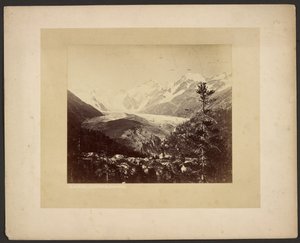 Mortaratsch-glaciären av Adolphe Braun