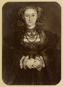[Henrik VIII:s hustru av Hans Holbein, Musée du Louvre]