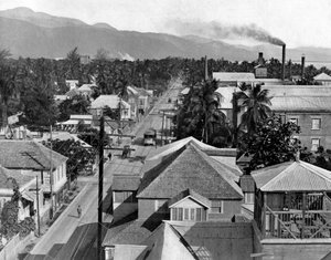 Harbour Street east, Kingston, Jamaica, c1905.