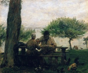 Måltiden i Honfleur, 1875