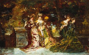 Fete Galante, ca 1870
