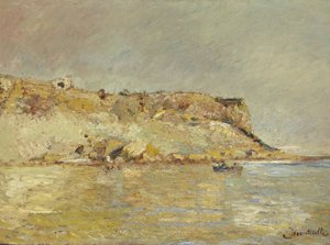 Kustbergen av Adolphe Joseph Thomas Monticelli