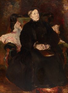 Porträtt av en dam av Adolphe Joseph Thomas Monticelli