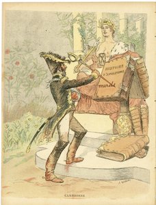 Illustration av Adolphe dit Willette (1857-1926) i Le Rire, nr. 264 av Adolphe Leon Willette
