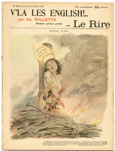 Skrattet, nummer 264, Satirical in Colors av Adolphe Leon Willette