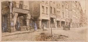 A Street (penna & bläck och wc på papper)