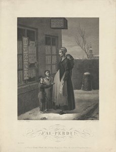 Jag förlorade!, 1824