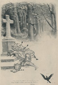 Cikadan, 1919 av Adolphe Leon Willette