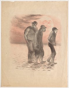 Parisscener och mördare av Adolphe Willette