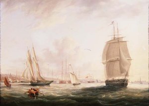 Frakt av Tilbury Fort, Gravesend av Adolphus Knell